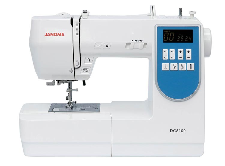 MAQUINA DE COSER COMPUTARIZADA JANOME DC6100 - 2