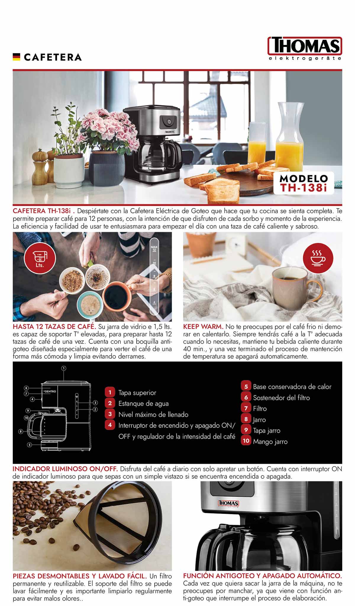 CAFETERA THOMAS