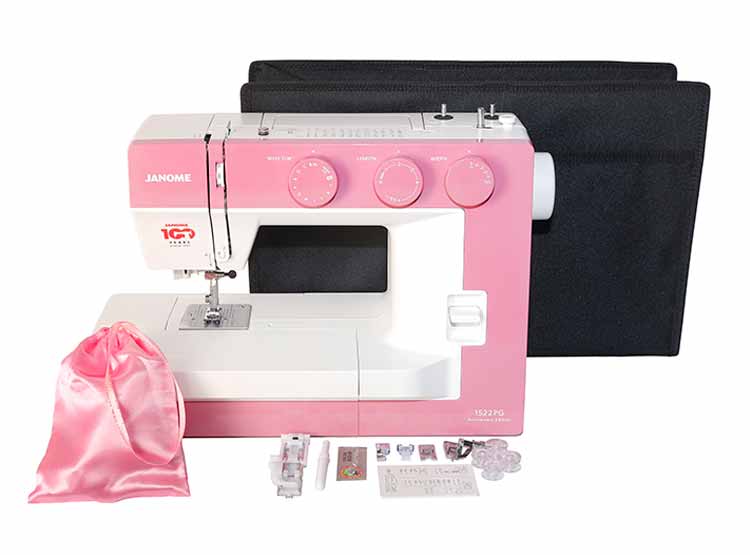 MAQUINA DE COSER MECANICA JANOME 1522PG - 5