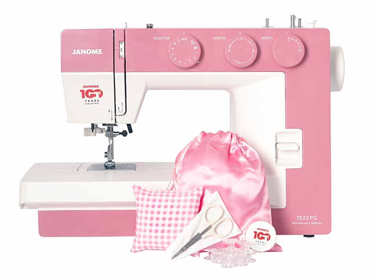 MAQUINA DE COSER MECANICA JANOME 1522PG - 6
