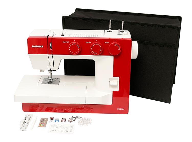 MAQUINA DE COSER MECANICA JANOME 1522RD - 5