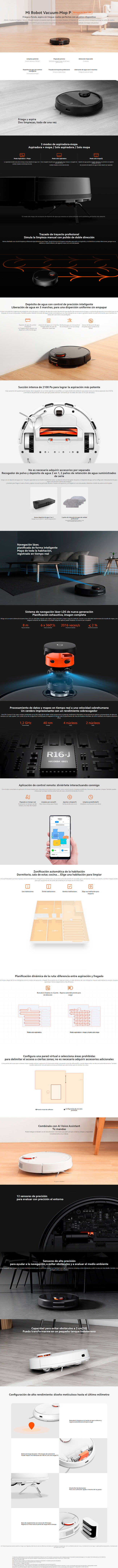 ASPIRADORA ROBOT XIAOMI VACUUM MOP