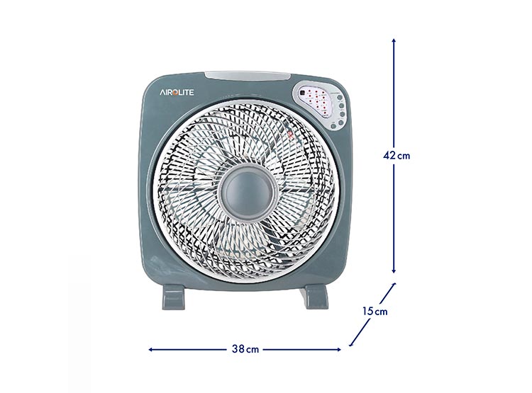 VENTILADOR AIROLITE 12P CONTROL TIMER 45W  - 8