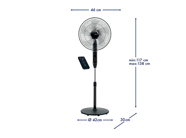 VENTILADOR PEDESTAL AIROLITE 16P V16P8R - 6
