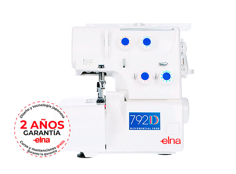 Ripley MAQUINA JANOME OVERLOCK ELNA 792D