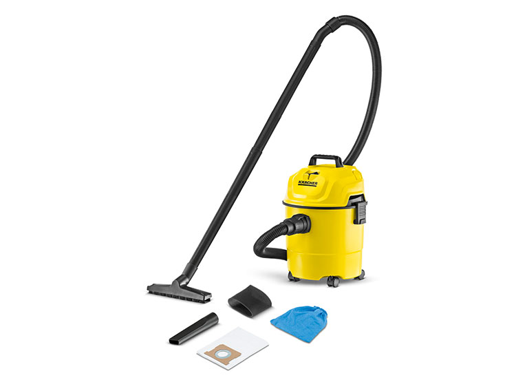 ASPIRADORA TRINEO KARCHER POLVO AGUA WD1 - 1