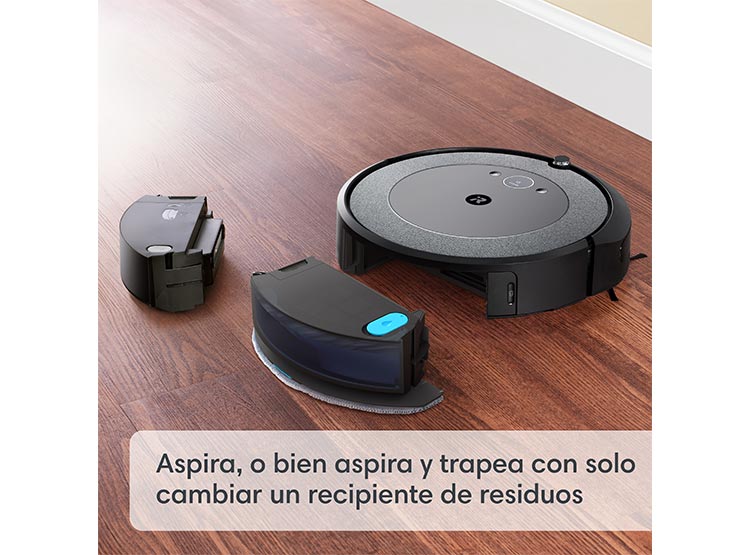 Ripley - ROBOT ASPIRADORA Y TRAPEADORA IROBOT ROOMBA COMBO I5+ 2 EN 1