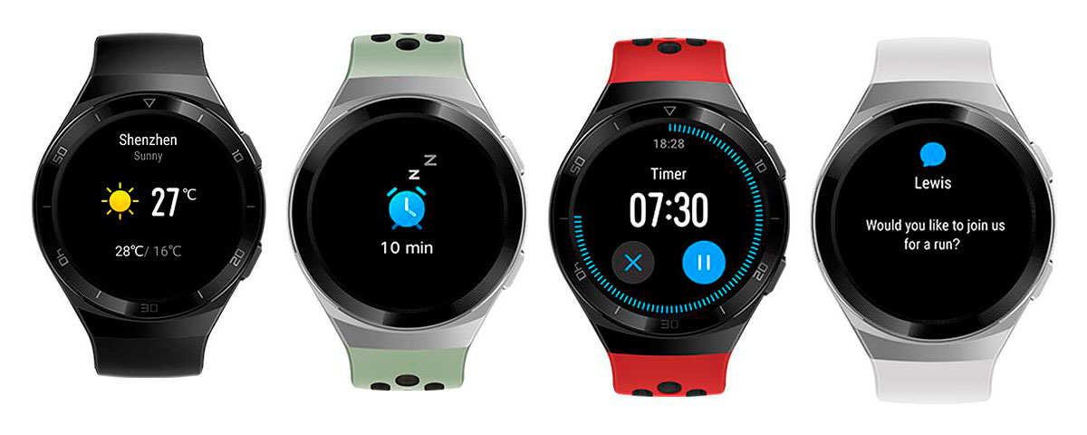 SMARTWATCH HUAWEI WATCH GT 2E BLACK