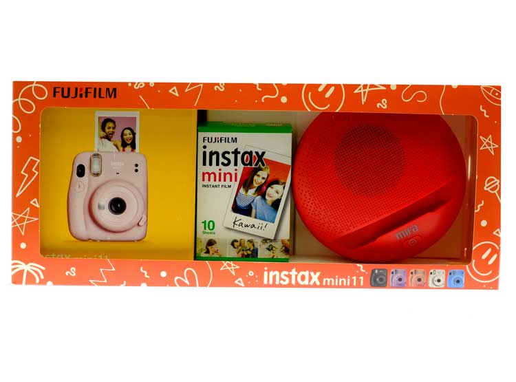 Ripley KIT CAMARA FUJI MINI 11 EDL PINK