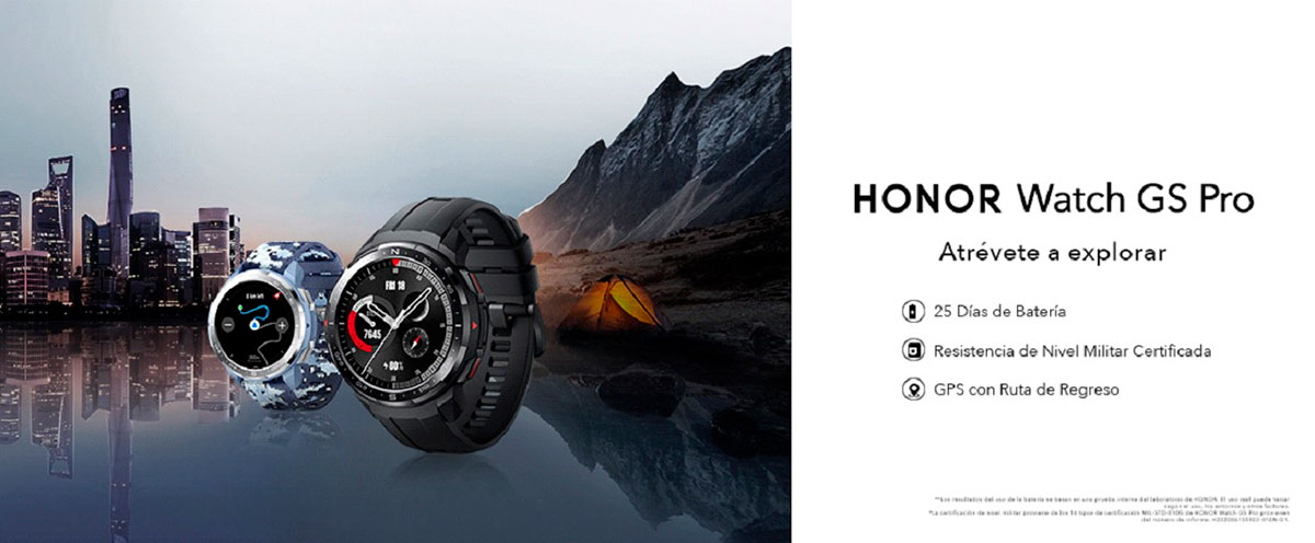 SMARTWATCH HONOR WATCH GS PRO BLACK