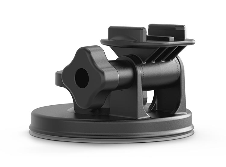 SOPORTE GOPRO NEGRO SUCTION CUP - 1