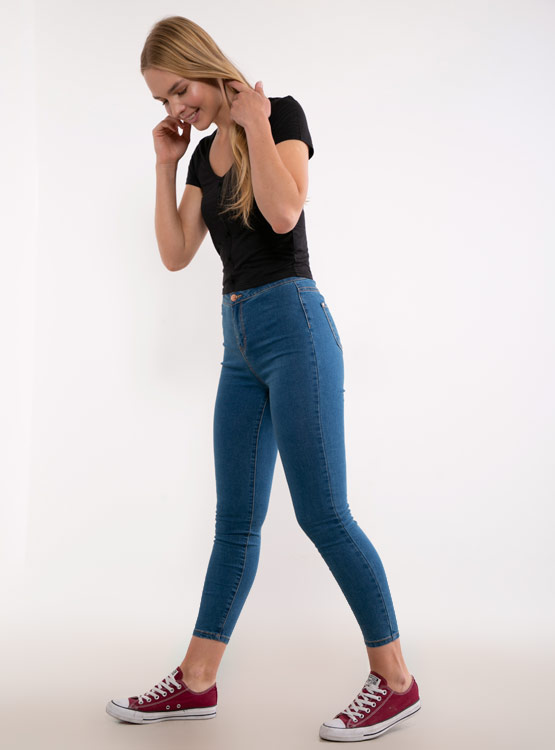 Ripley - JEANS MIA TIRO SUPER ALTO