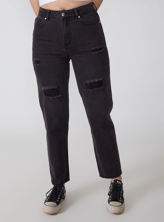 Ripley - JEANS INDEX MOM ROTURAS