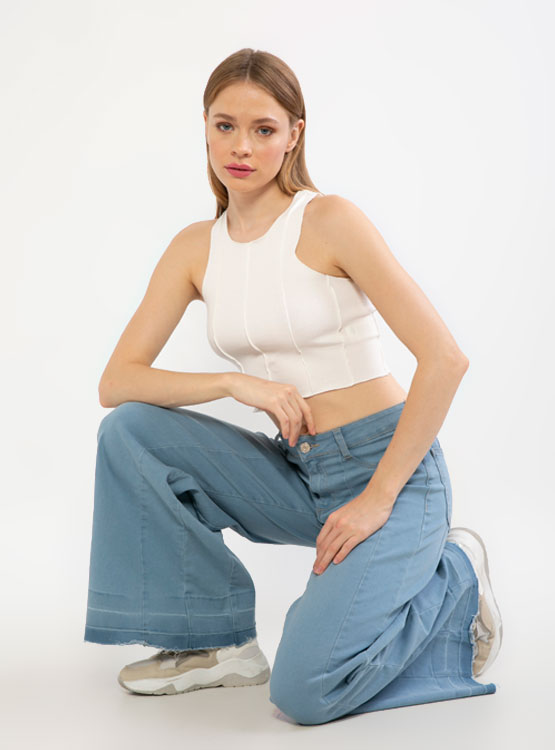 Ripley - JEANS INDEX TIRO MEDIO