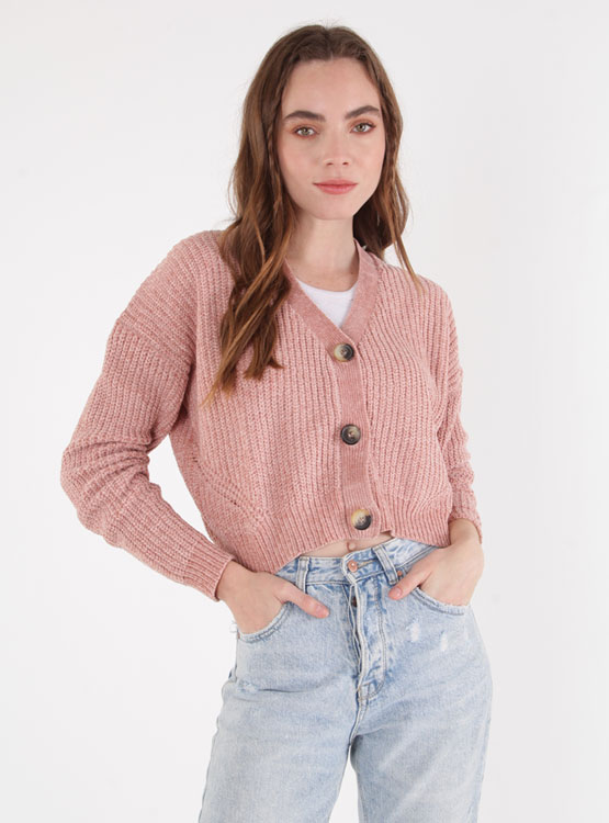 CARDIGAN INDEX CHENILLE - 2