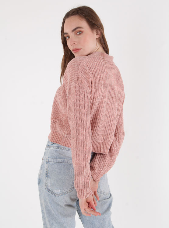 CARDIGAN INDEX CHENILLE - 3