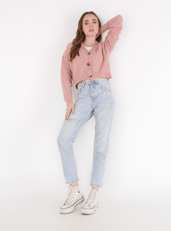 CARDIGAN INDEX CHENILLE - 1