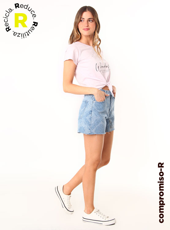 POLERA ALGODÓN MUJER INDEX PRINT - 1