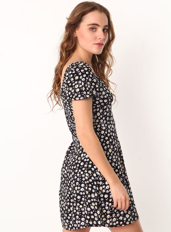 VESTIDO INDEX MANGA GLOBO - 3