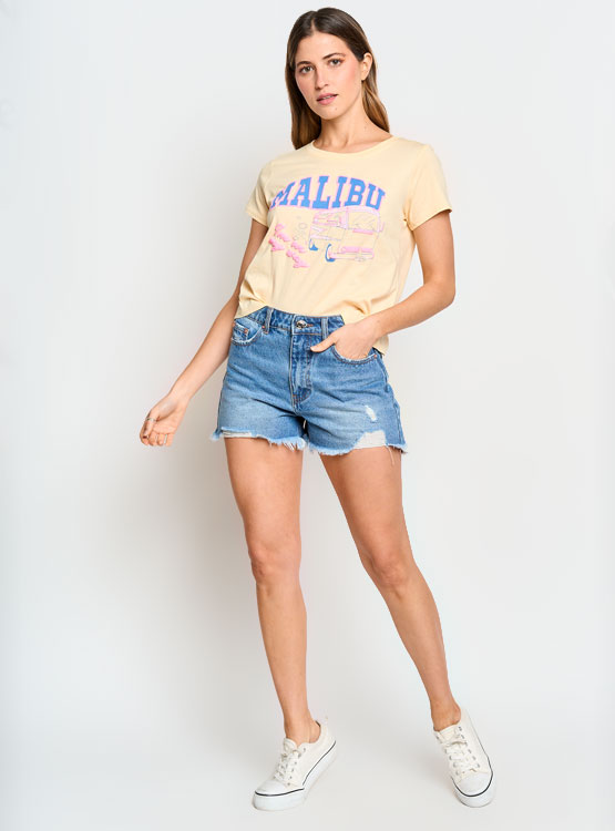 POLERA ALGODÓN MUJER INDEX PRINT - 4
