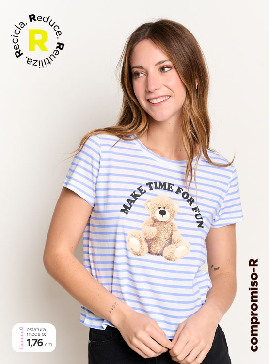 POLERA ALGODÓN MUJER INDEX PRINT - 1
