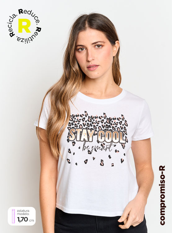 POLERA ALGODÓN MUJER INDEX PRINT - 1