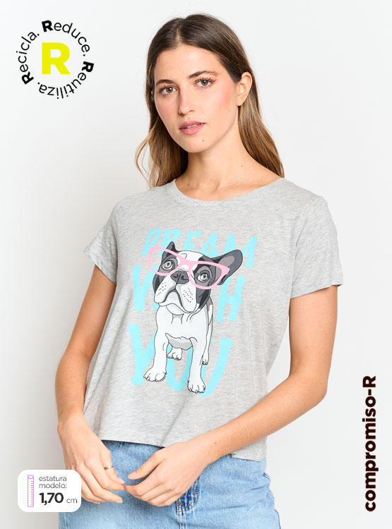 POLERA ALGODÓN MUJER INDEX PRINT - 1