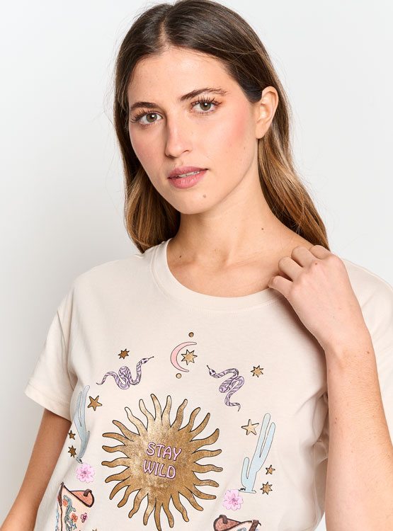 POLERA ALGODÓN MUJER INDEX PRINT - 3
