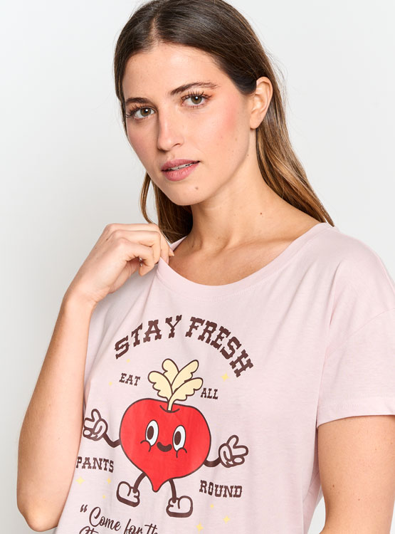 POLERA ALGODÓN MUJER INDEX PRINT - 3