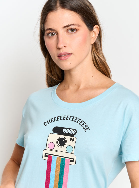 POLERA ALGODÓN MUJER INDEX PRINT - 3