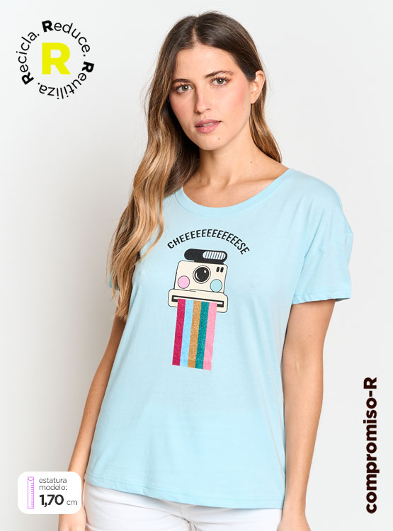 POLERA ALGODÓN MUJER INDEX PRINT - 1