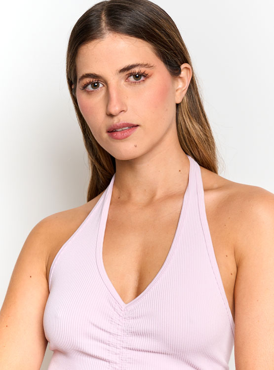 POLERA MUJER INDEX TOP CROP HALTER SEAESS - 3