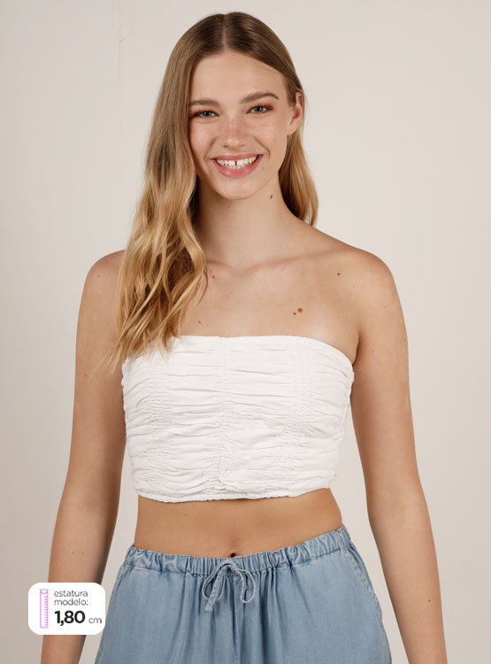 BLUSA INDEX TOP STRAPLESS - 1