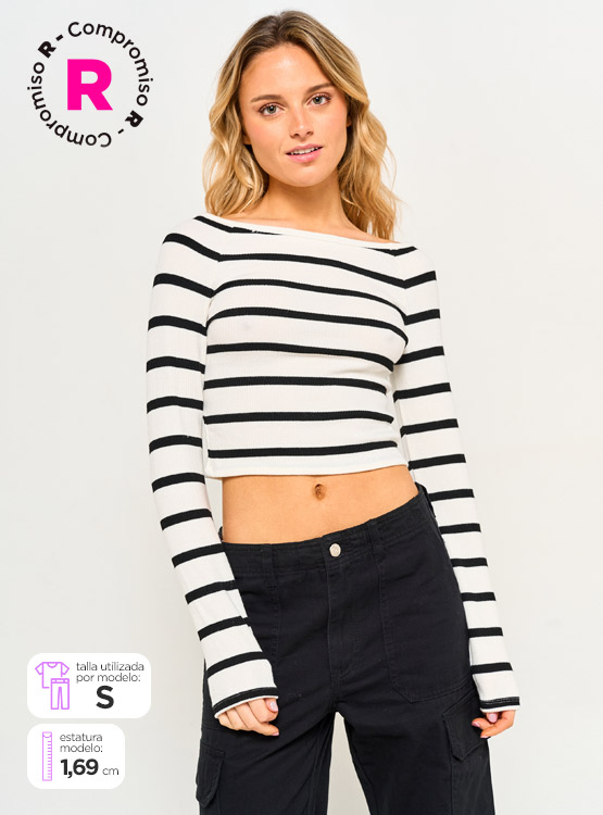 POLERA MANGA LARGA MUJER INDEX BÁSICA - 1