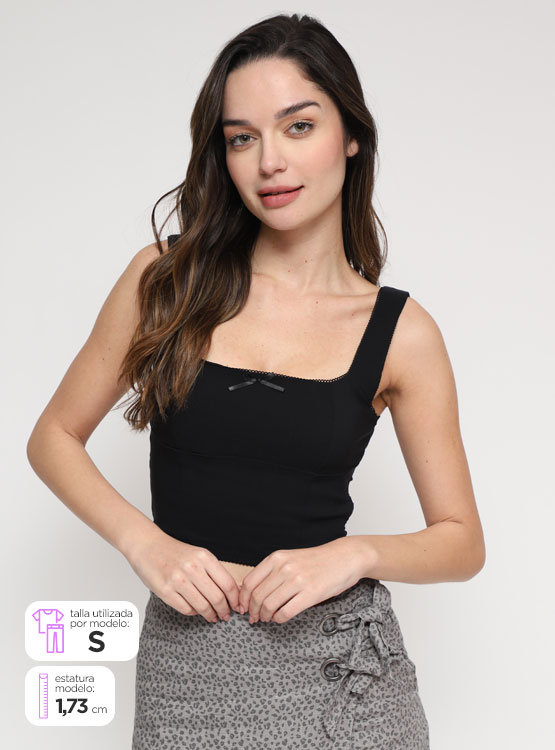 POLERA INDEX TIPO CORSET - 1