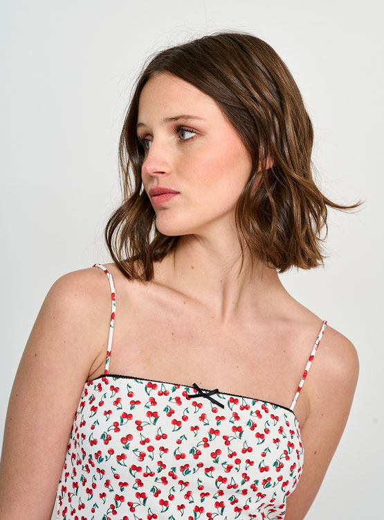 POLERA SIN MANGAS MUJER INDEX TIRITAS LAZO - 3