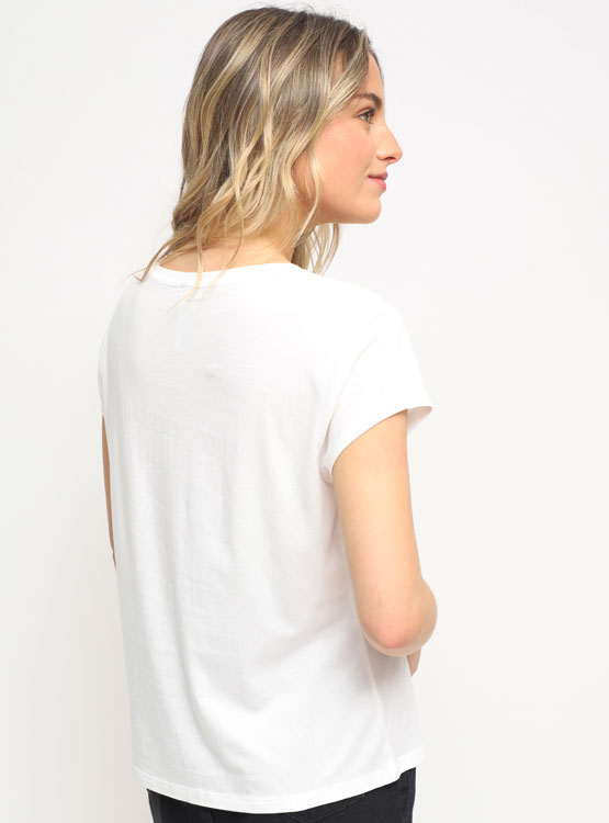POLERA MANGA CORTA ALGODÓN MUJER INDEX APLICACIONES - 2