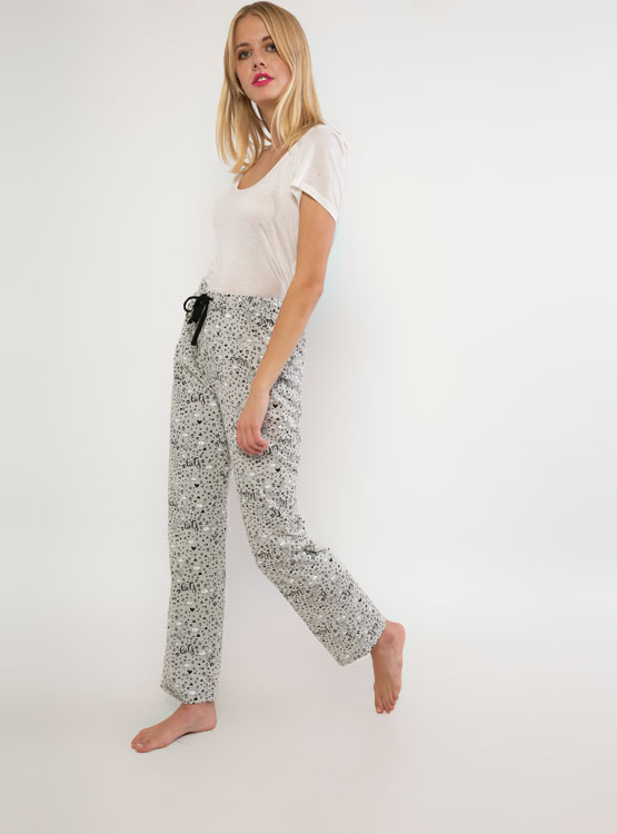 PANTALÓN PIJAMA INDEX RECTO