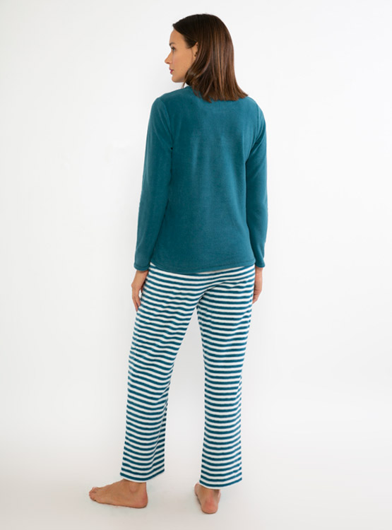 PIJAMA LARGO POLAR MARQUIS - 3