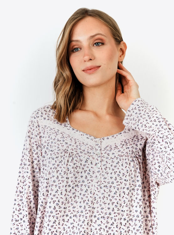 CAMISA DE DORMIR MARQUIS PRINT - 4