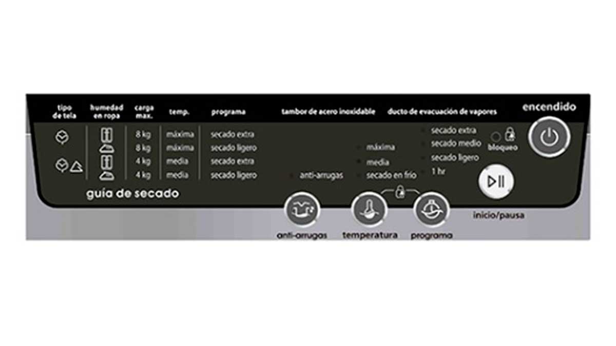 SECADORA AUTOMATICA MABE SEM81BDBY BLANCA