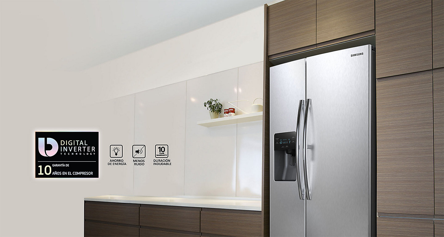 REFRIGERADOR SBS SAMSUNG RH25H5613SG/ZS