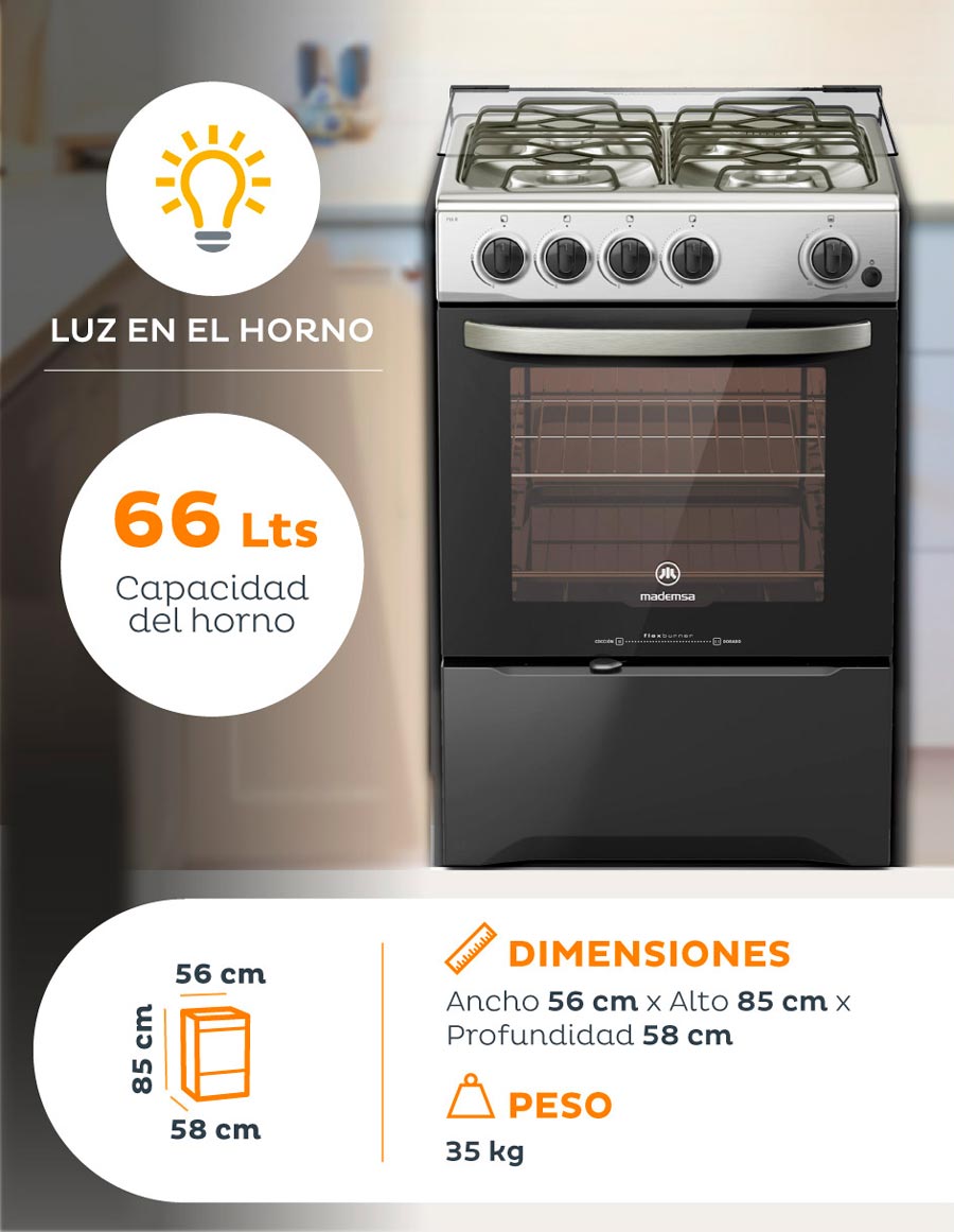 COCINA MADEMSA 755 B