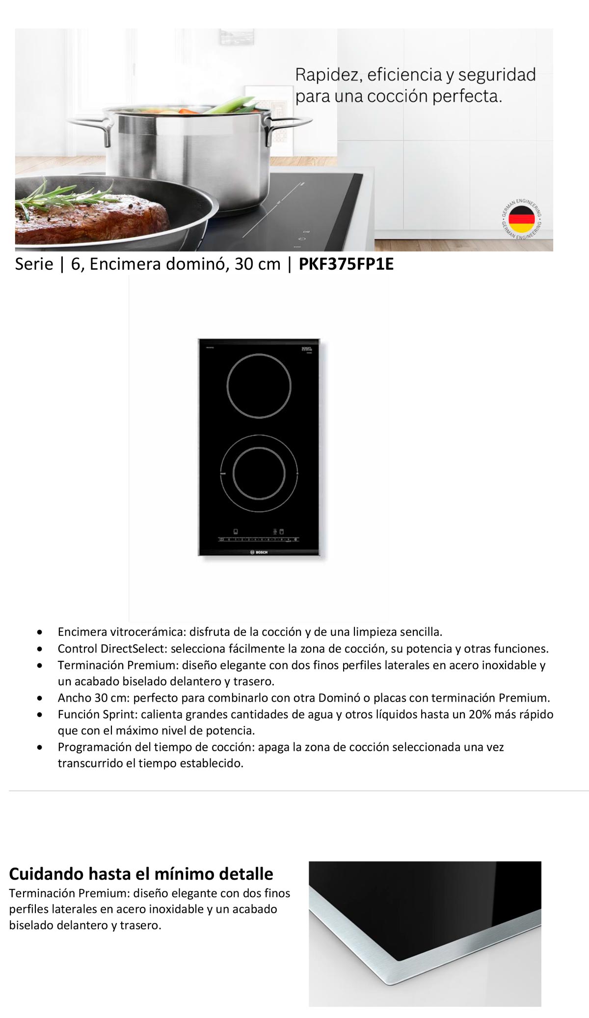 ENCIMERA BOSCH