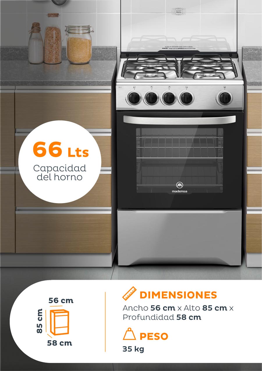 COCINA MADEMSA 736 S