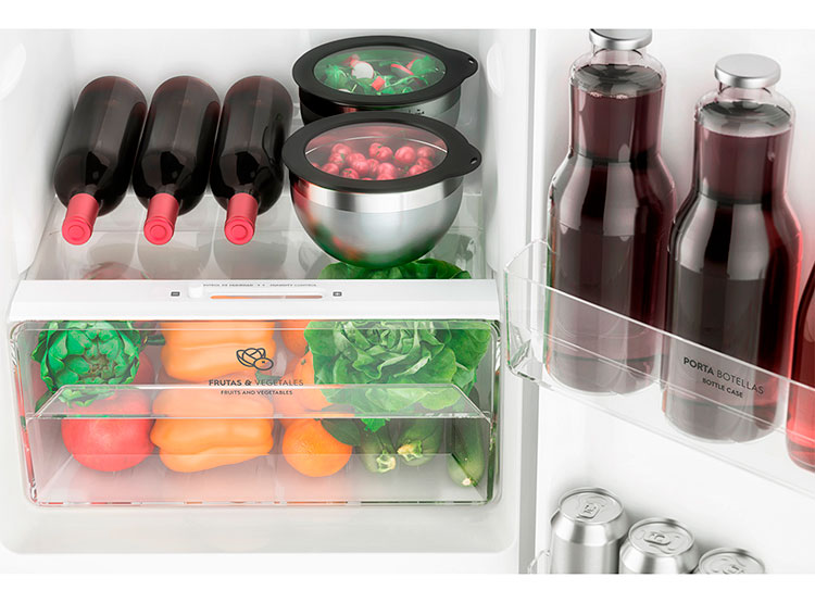 REFRIGERADOR TOP FREEZER MADEMSA ALTUS 1250I 251L NO FROST GRIS - 5