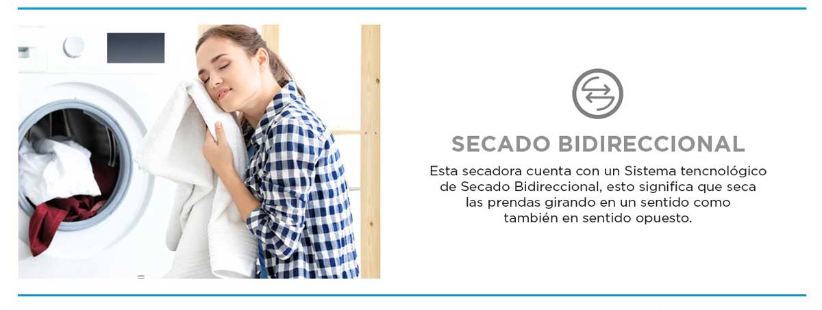 Secadora Midea bomba de calor MSBC-90BCH02 9 Kgs Blanca