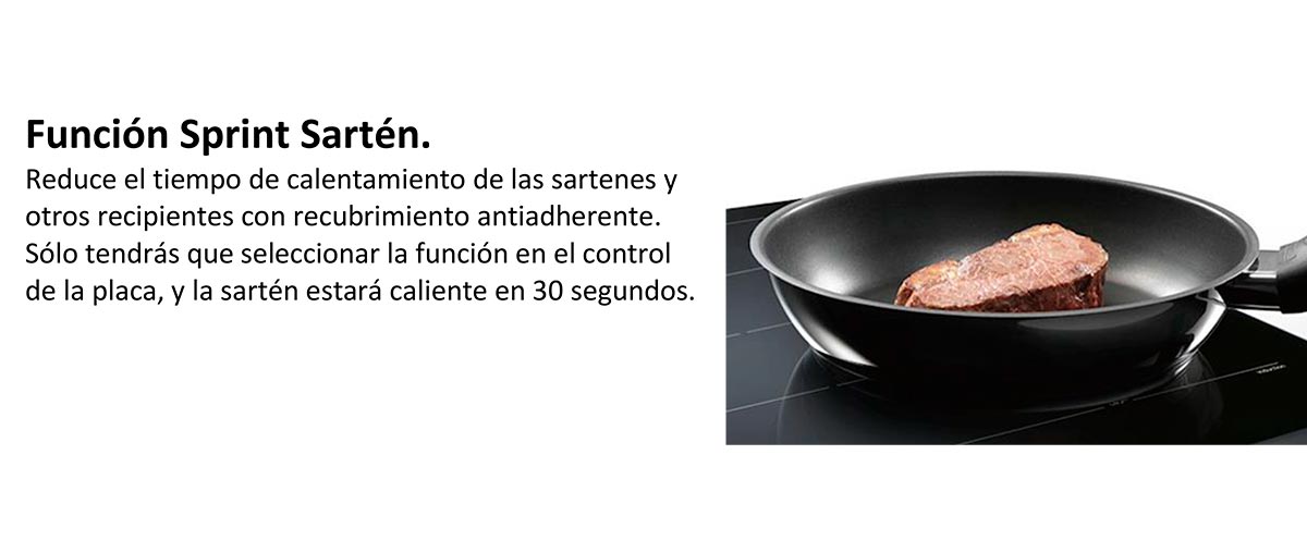 Encimera 4Z Inducción 80 cm