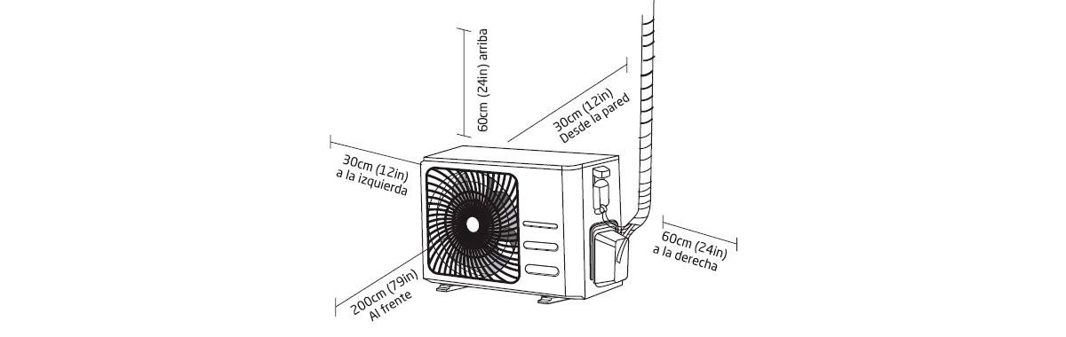 AC split Midea Aurora 12kBTU+instalacion