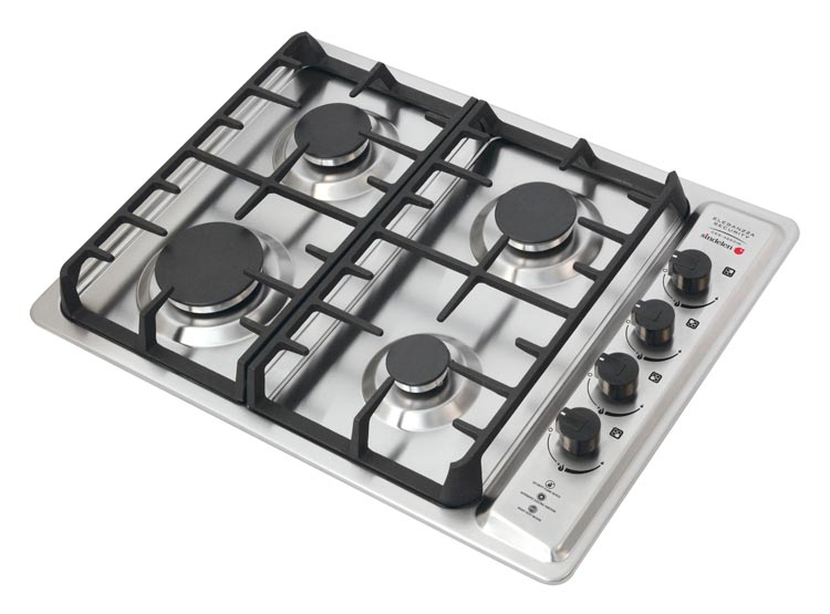 ENCIMERA GAS LICUADO SINDELEN 4 PLATOS CEG-4650 INOX - 3